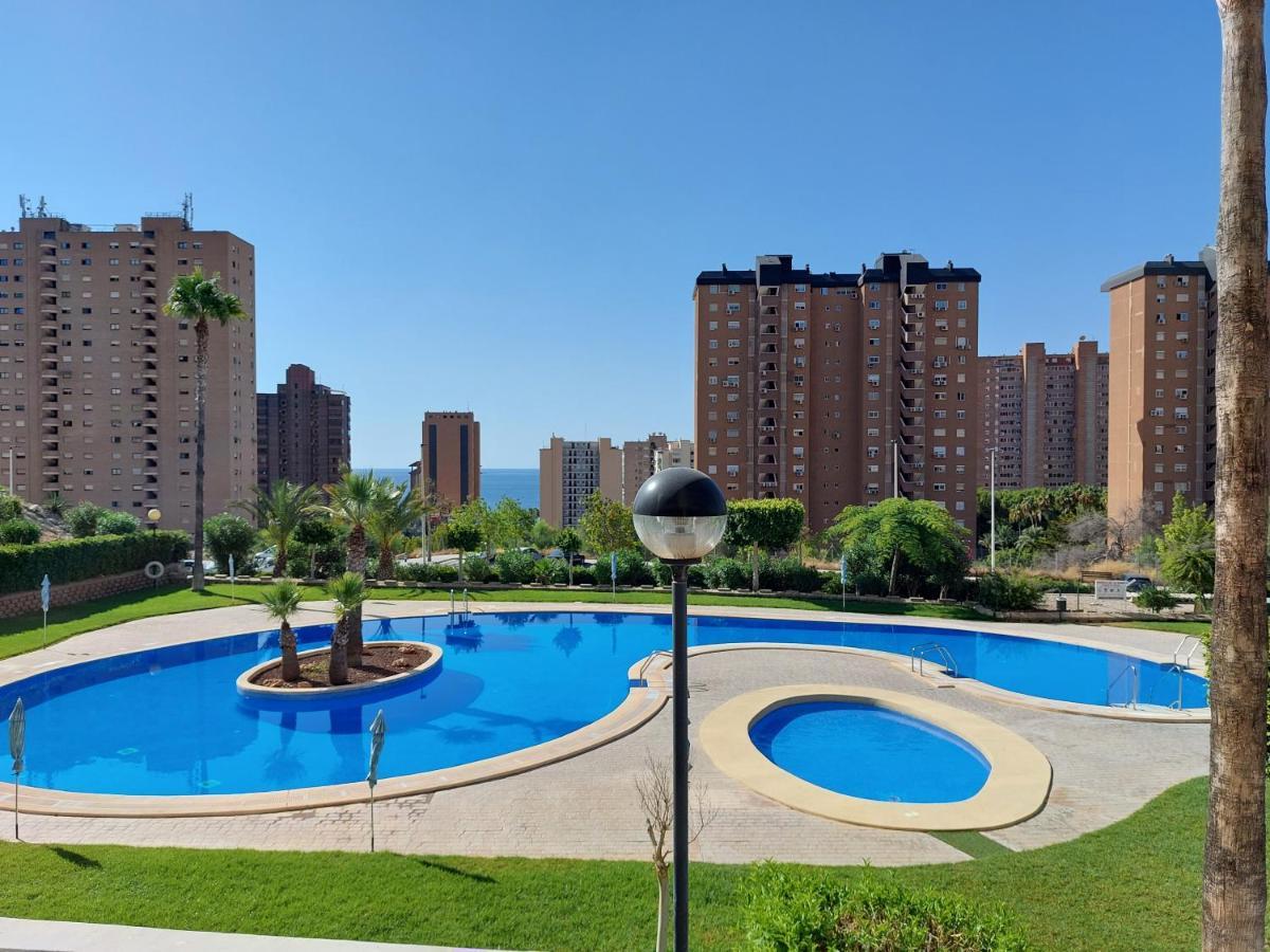 Las Marinas 8O Con Vistas Al Mar Y Piscina By Vero Benidorm Ngoại thất bức ảnh