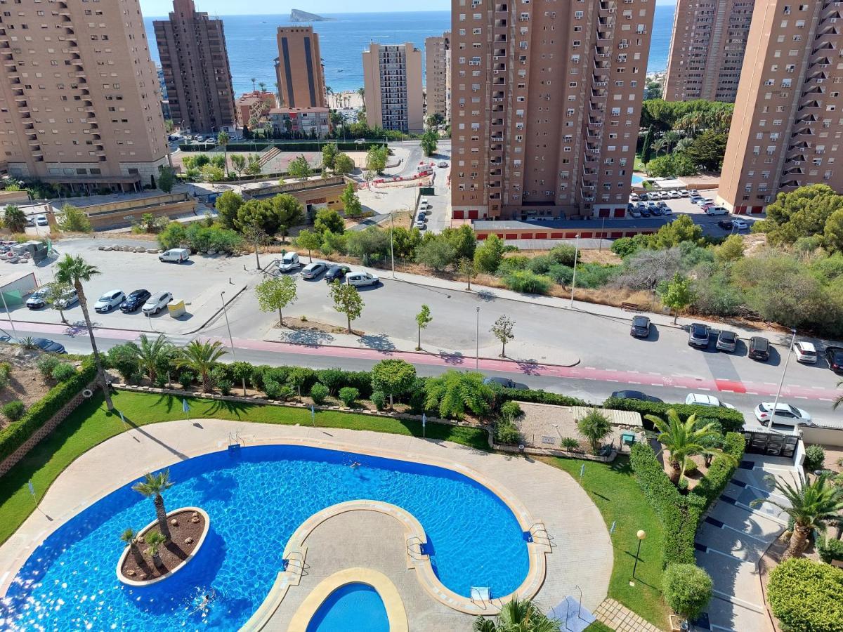 Las Marinas 8O Con Vistas Al Mar Y Piscina By Vero Benidorm Ngoại thất bức ảnh