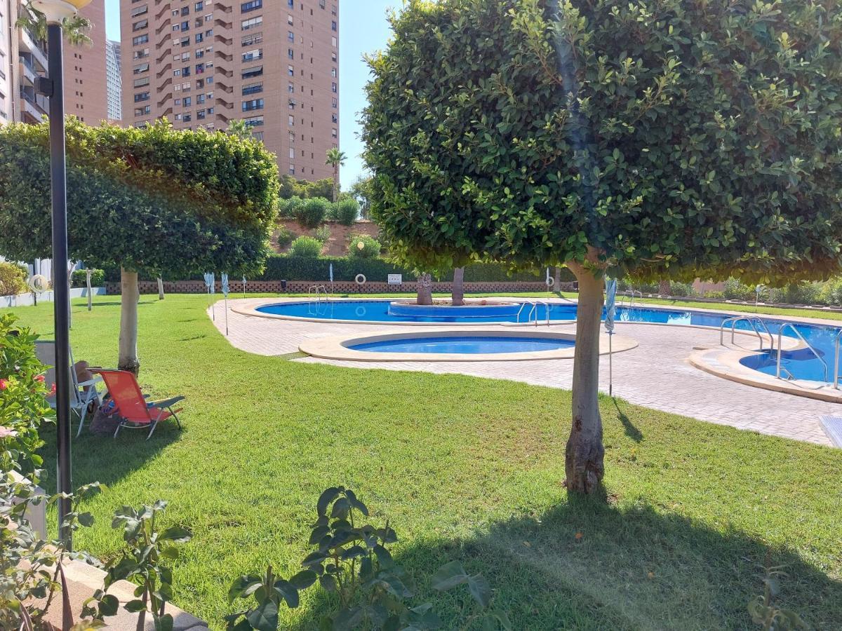 Las Marinas 8O Con Vistas Al Mar Y Piscina By Vero Benidorm Ngoại thất bức ảnh