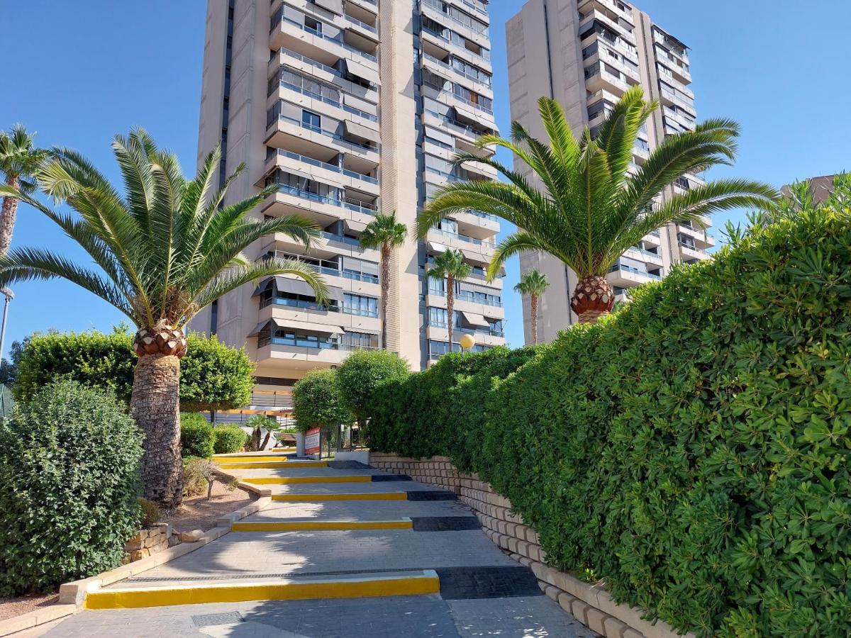 Las Marinas 8O Con Vistas Al Mar Y Piscina By Vero Benidorm Ngoại thất bức ảnh
