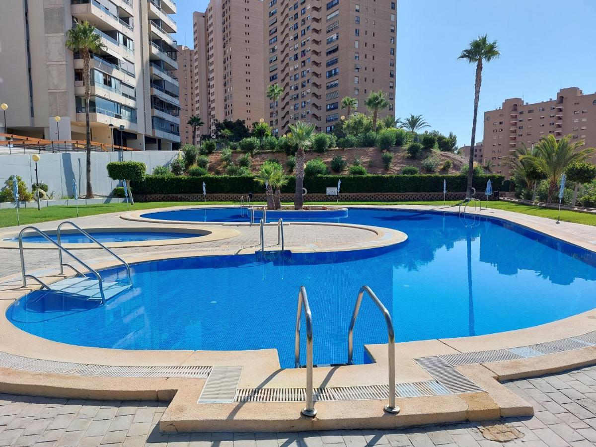 Las Marinas 8O Con Vistas Al Mar Y Piscina By Vero Benidorm Ngoại thất bức ảnh